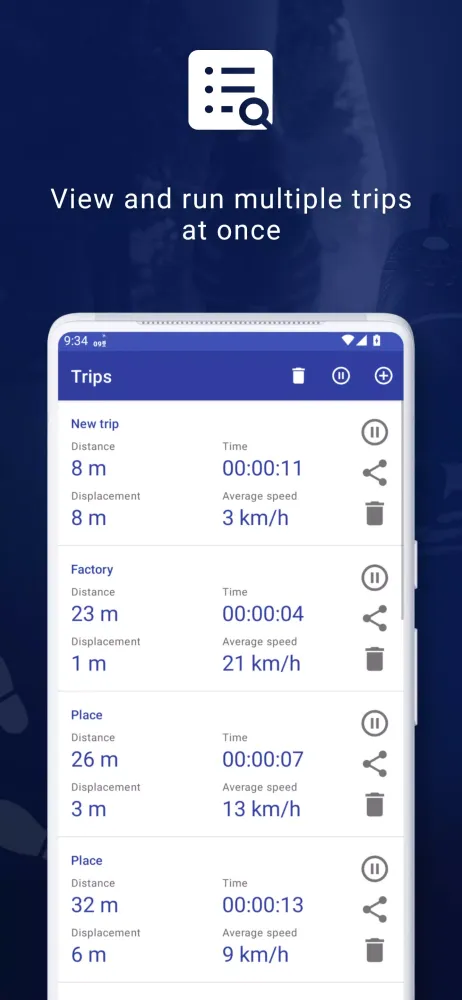 My GPS Odometer স্ক্রিনশট