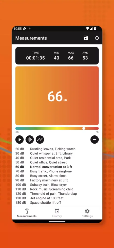 Decibel Meter - Sound Meter Screenshots