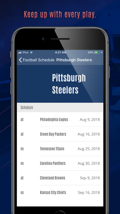 Football Schedule & Scores 24 Screenshots
