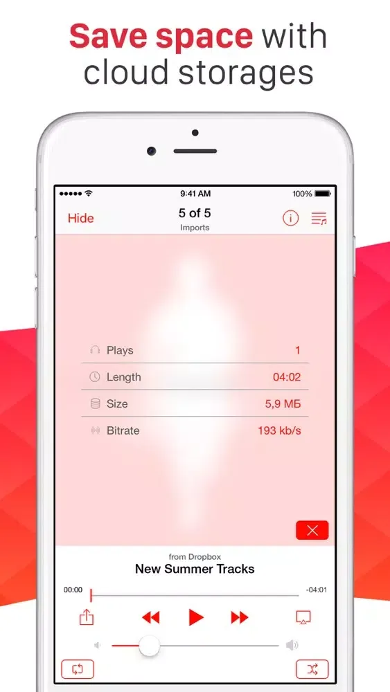 Any Cloud Music - Offline Audio Player & Streaming Screenshots