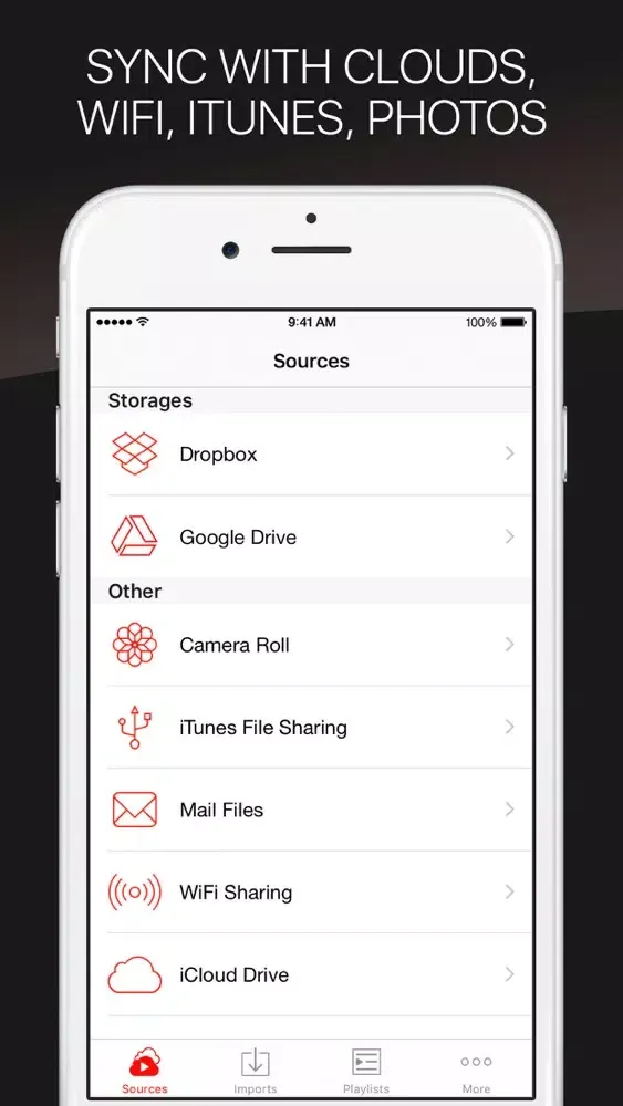 AnyCloud Video - Offline Media Player, File Manager for Cloud Drives应用截图
