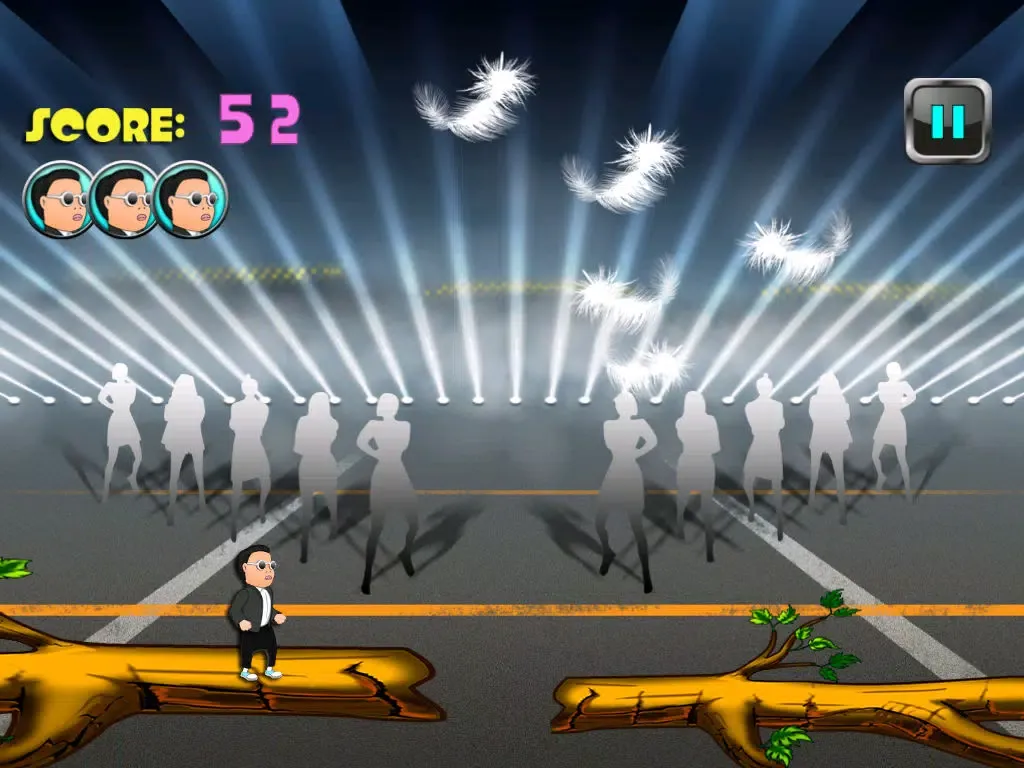 Gentleman Run - PSY Gangnam Dancing Edition iPad  스크린샷
