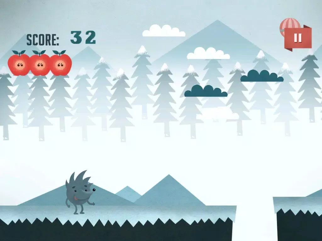 Screenshot di Wide Run : Hedgehog vs. Sonic Speed Sky Owls iPad 