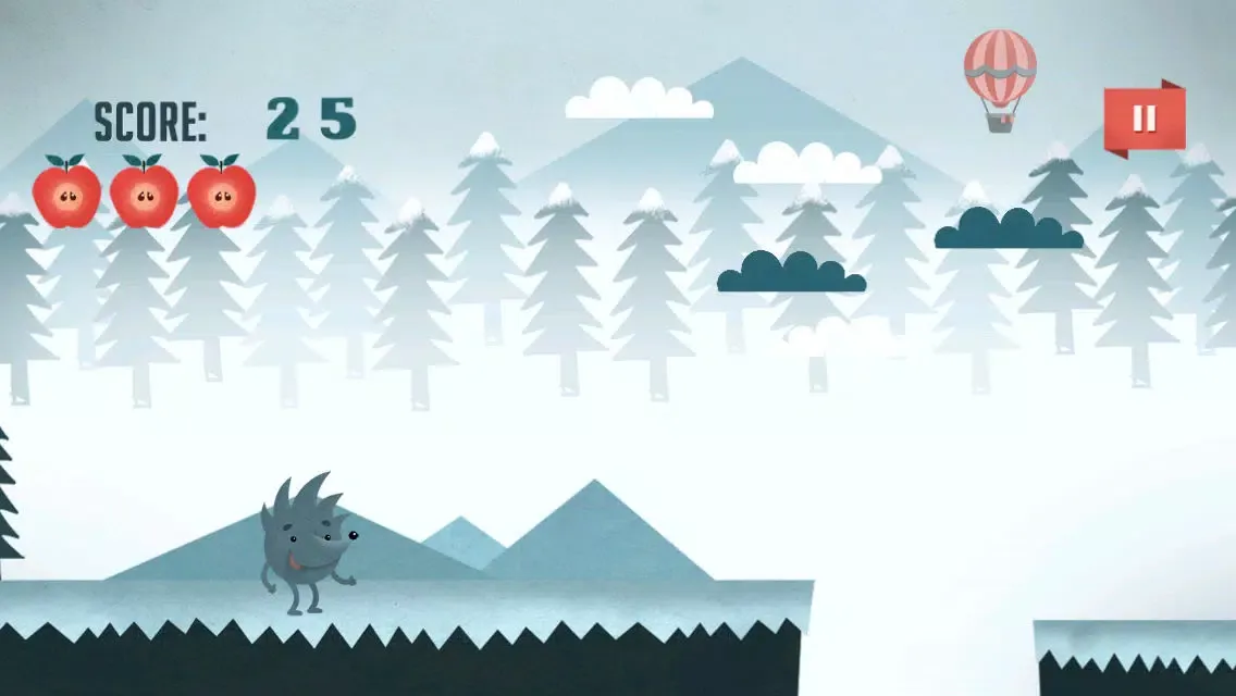 Screenshot di Wide Run : Hedgehog vs. Sonic Speed Sky Owls