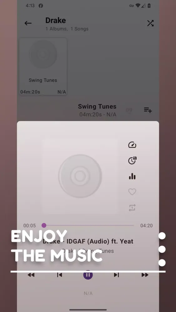 Captures d'écran de Flow Tunes