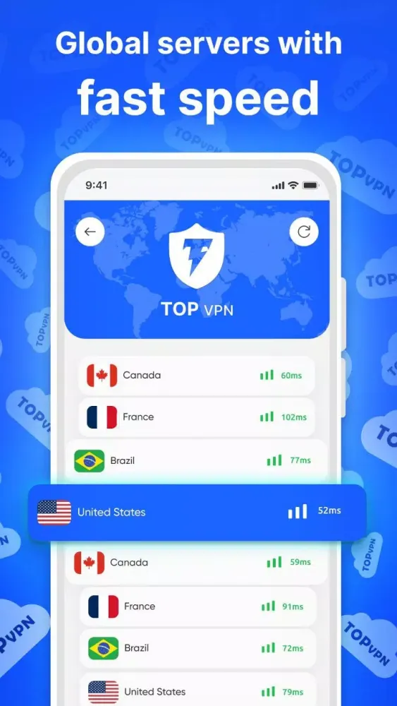 Troot VPN fast and secure VPN Screenshots