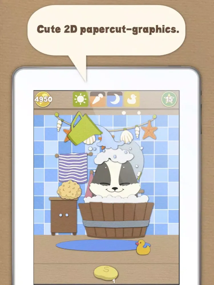 Tangkapan layar Schnuffel Bunny - Virtual Pet iPad 