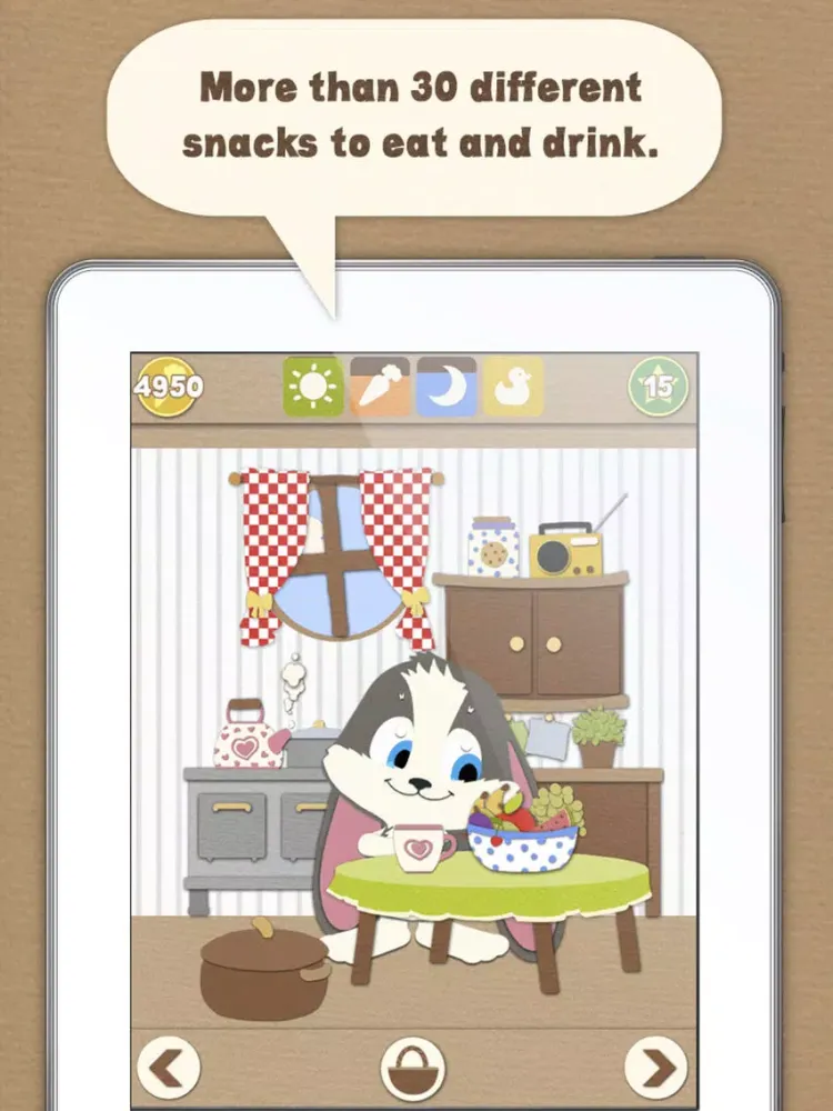 Tangkapan layar Schnuffel Bunny - Virtual Pet iPad 