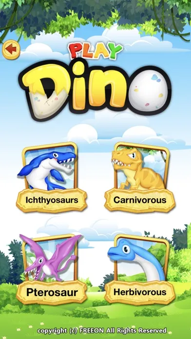 Zrzuty ekranu Play Dino Painting : Dinosaurs