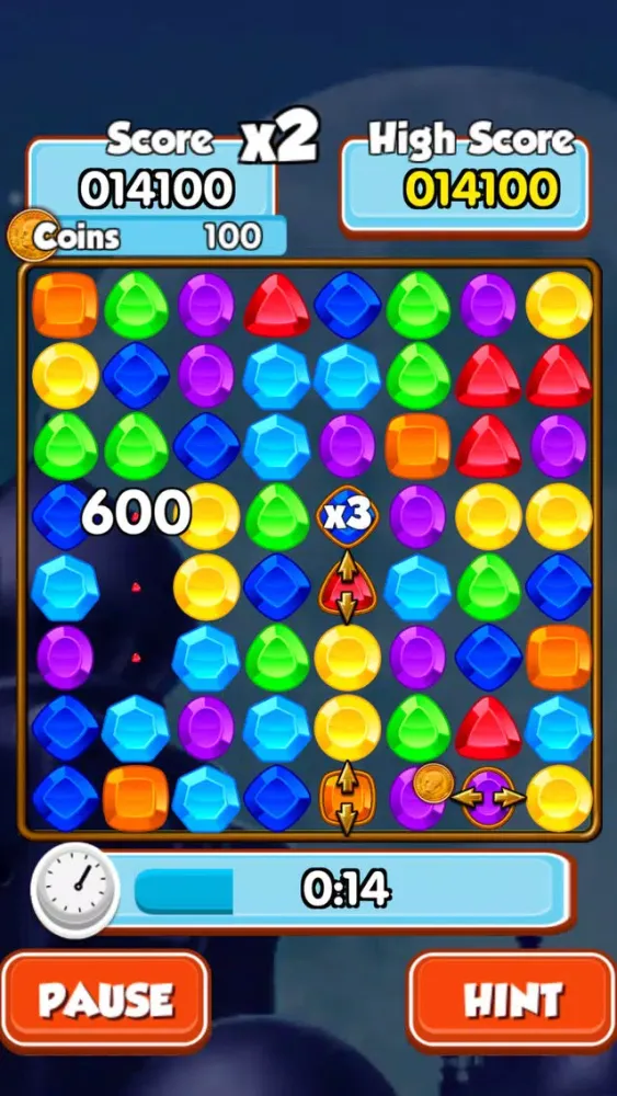 Ảnh chụp màn hình của Bedazzled Gems