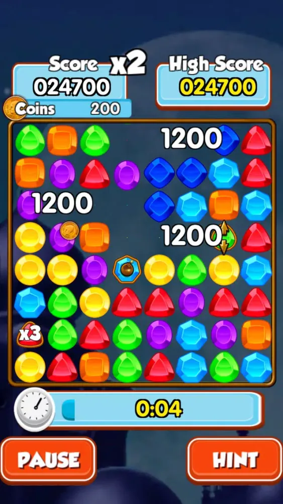 Ảnh chụp màn hình của Bedazzled Gems