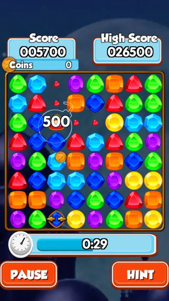 Ảnh chụp màn hình của Bedazzled Gems