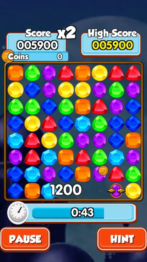 Ảnh chụp màn hình của Bedazzled Gems