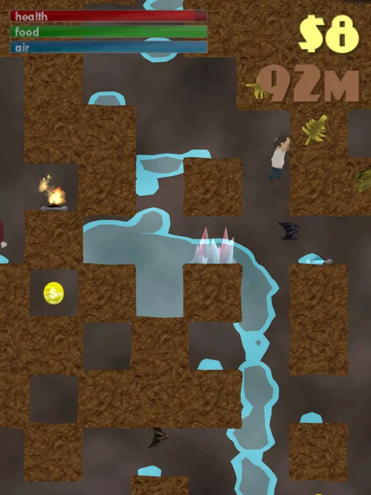 Dig To Hell: Adventure Game iPad  سکرین شاٹس