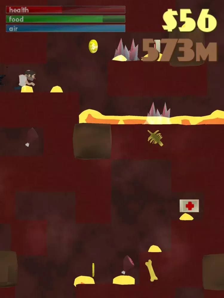 Dig To Hell: Adventure Game iPad  سکرین شاٹس