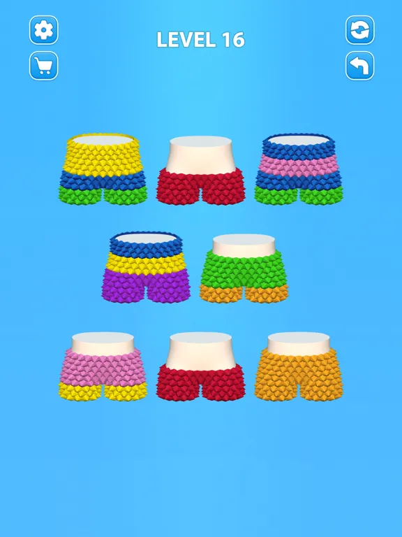 Cozy Knitting: Color Sort Game iPad  سکرین شاٹس