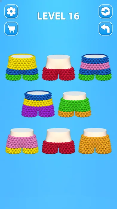 Cozy Knitting: Color Sort Game سکرین شاٹس