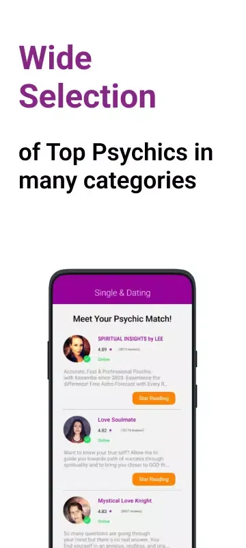 Capturas de pantalla de Psychic Reading +
