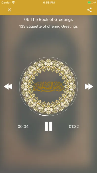 Riyad-us-Saliheen: Audio Ekran Görüntüleri