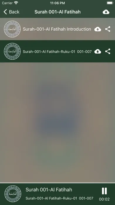 Quran Urdu Audio应用截图