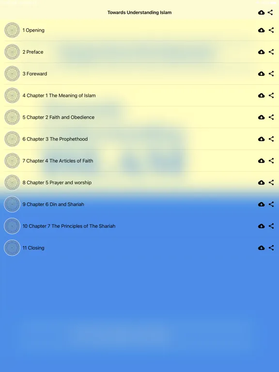 Zrzuty ekranu Understanding Islam - Maududi iPad 