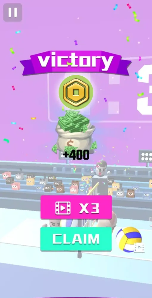 Captures d'écran de Volleyball Hoops robux