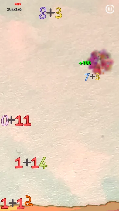 Tangkapan layar Friends Of Ten Math Drill Game