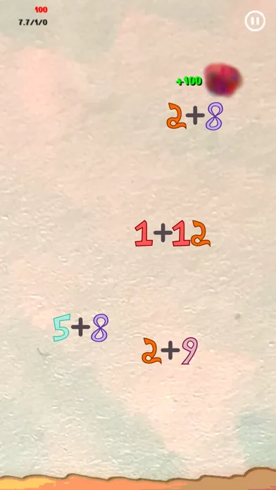Tangkapan layar Friends Of Ten Math Drill Game