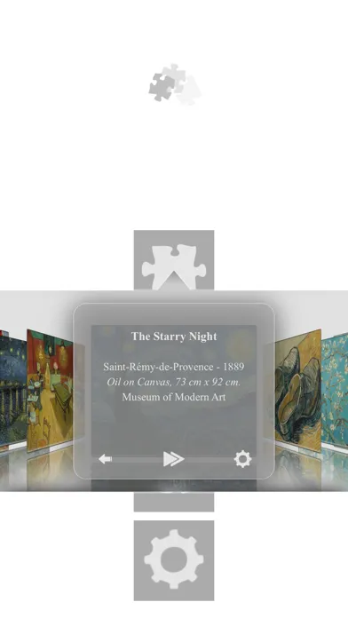 Captures d'écran de Van Gogh Jigsaw Puzzles