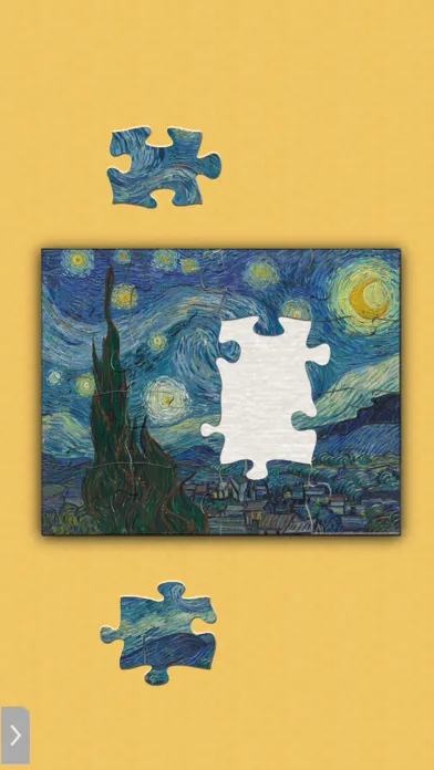 Captures d'écran de Van Gogh Jigsaw Puzzles