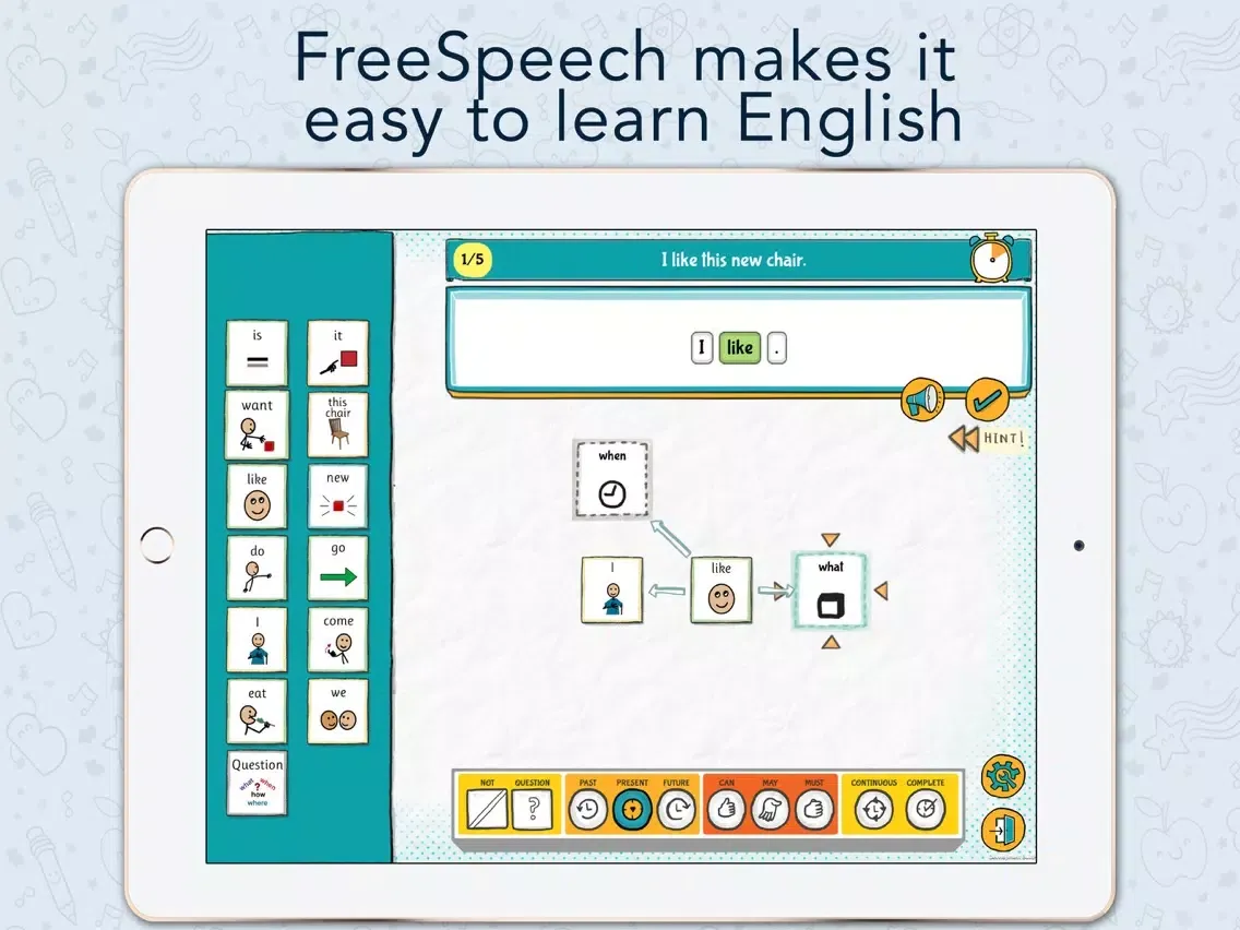 تصاویر Avaz FreeSpeech for Schools iPad 