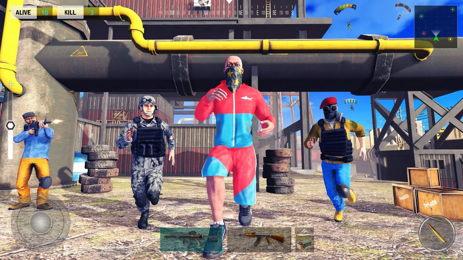 Survival Fire Battlegrounds应用截图