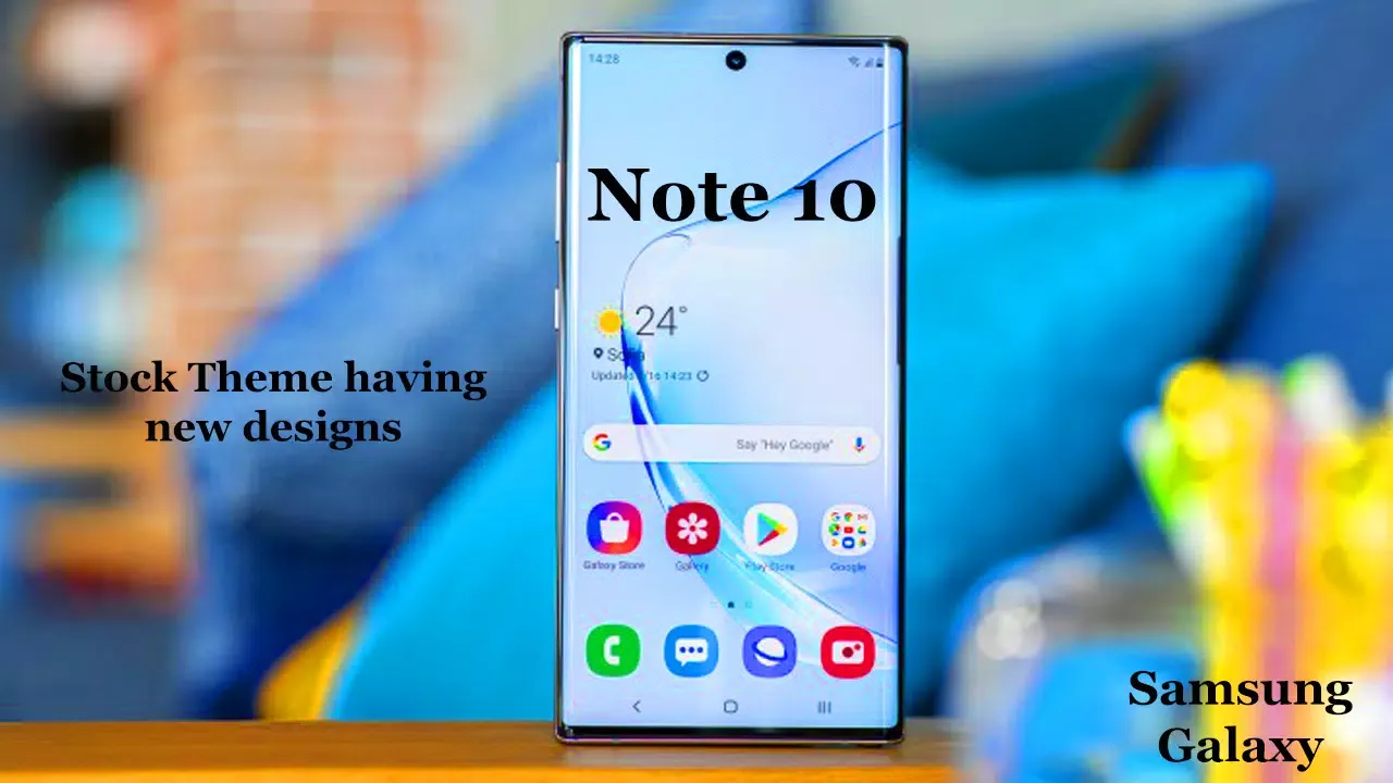 Captures d'écran de Theme for Galaxy Note 10