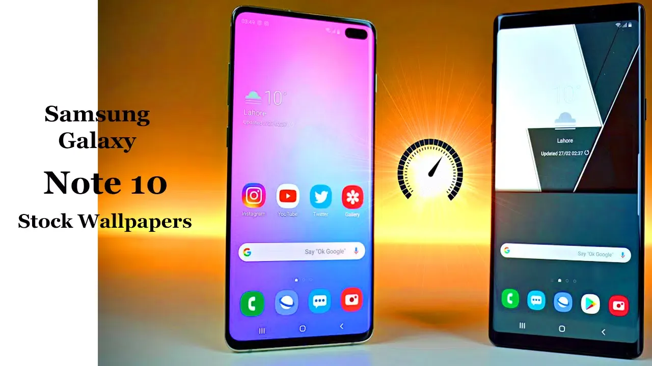 Captures d'écran de Theme for Galaxy Note 10