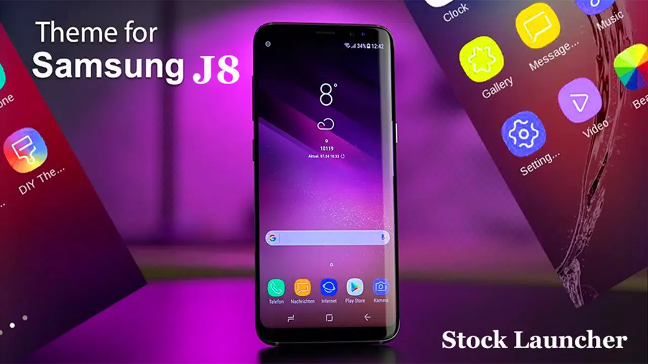 Capturas de pantalla de Theme for Samsung Galaxy J8