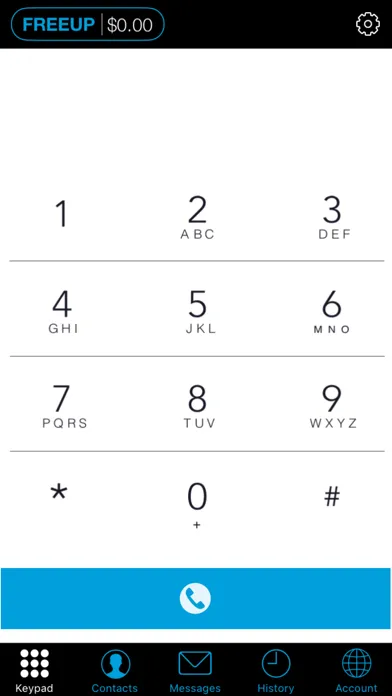 Zrzuty ekranu FreeUP Talk