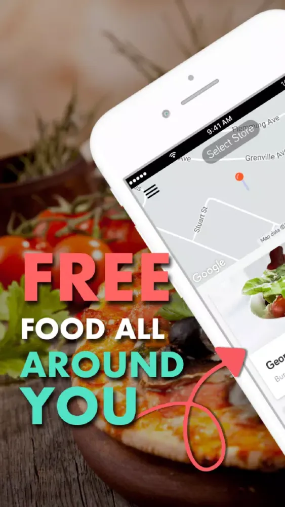 Freevo 100% Free Food & Drinks スクリーンショット