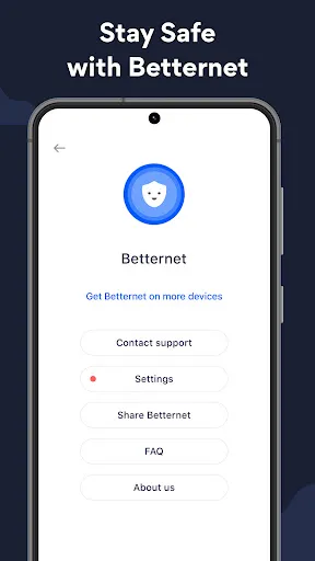 Screenshot di Betternet VPN: Unlimited Proxy
