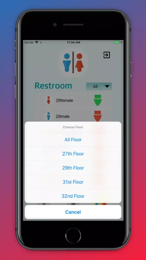 Smart Restroom स्क्रीनशॉट