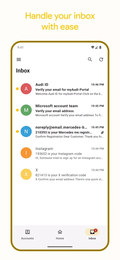 10 Min Mail Screenshots