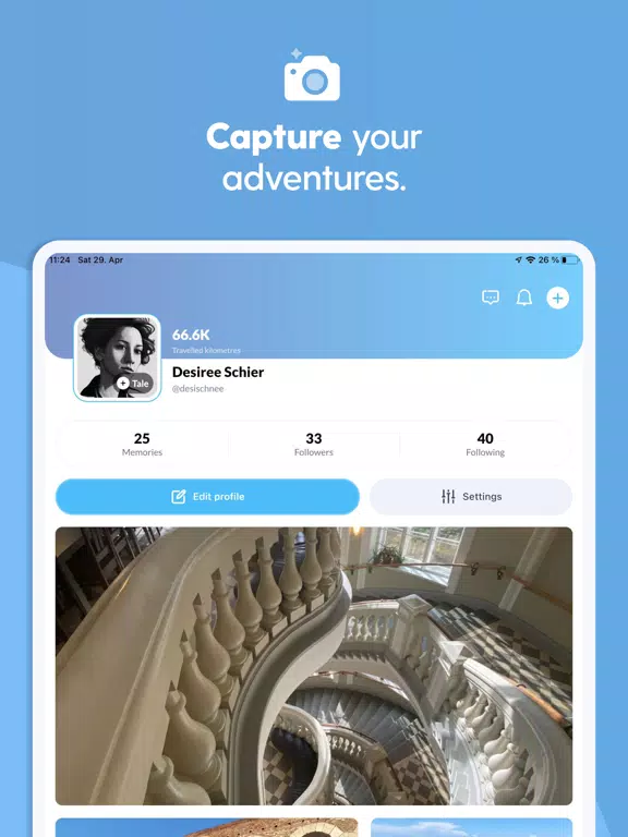 WEPENDIO Social Travel Planner iPad  Screenshots