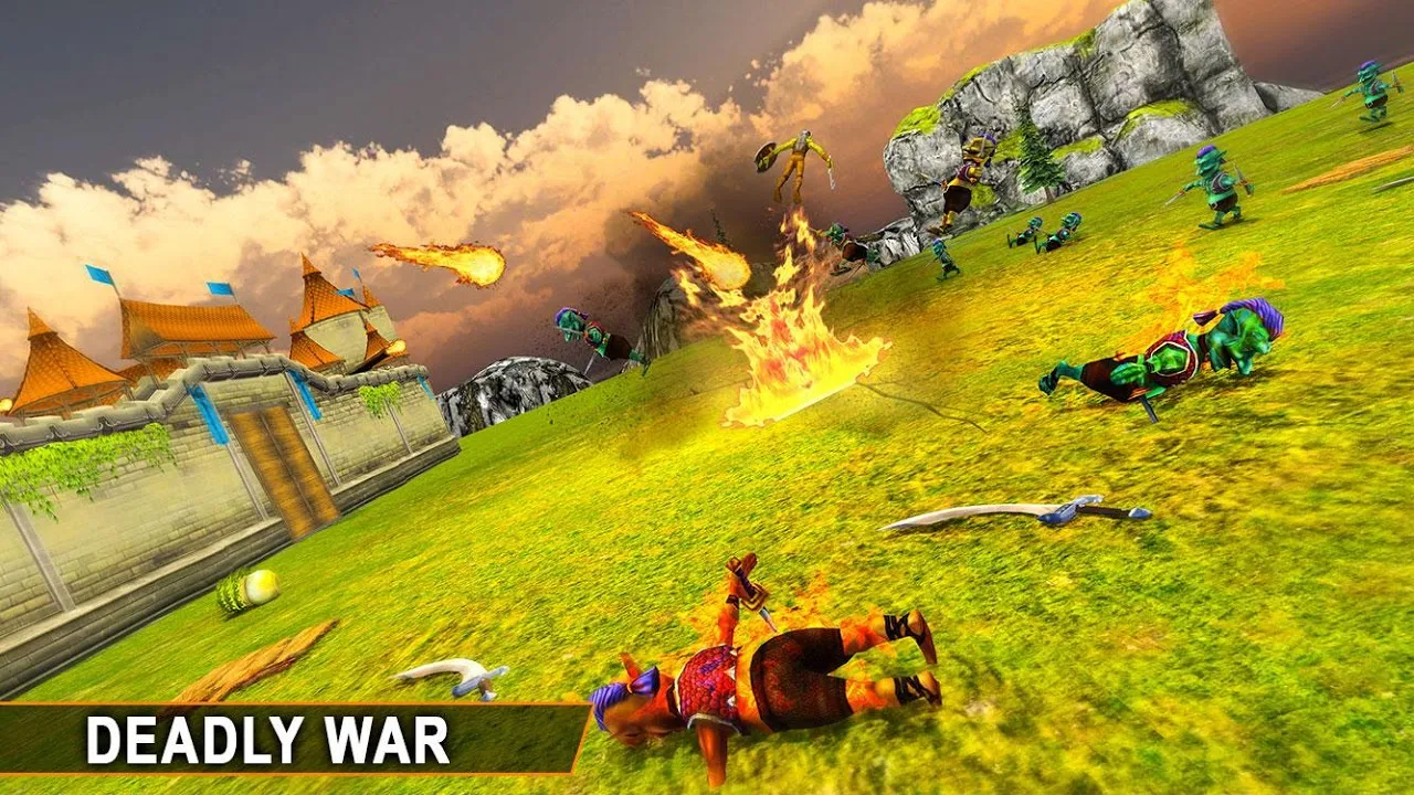 Tangkapan skrin Castle Wall Defense Hero