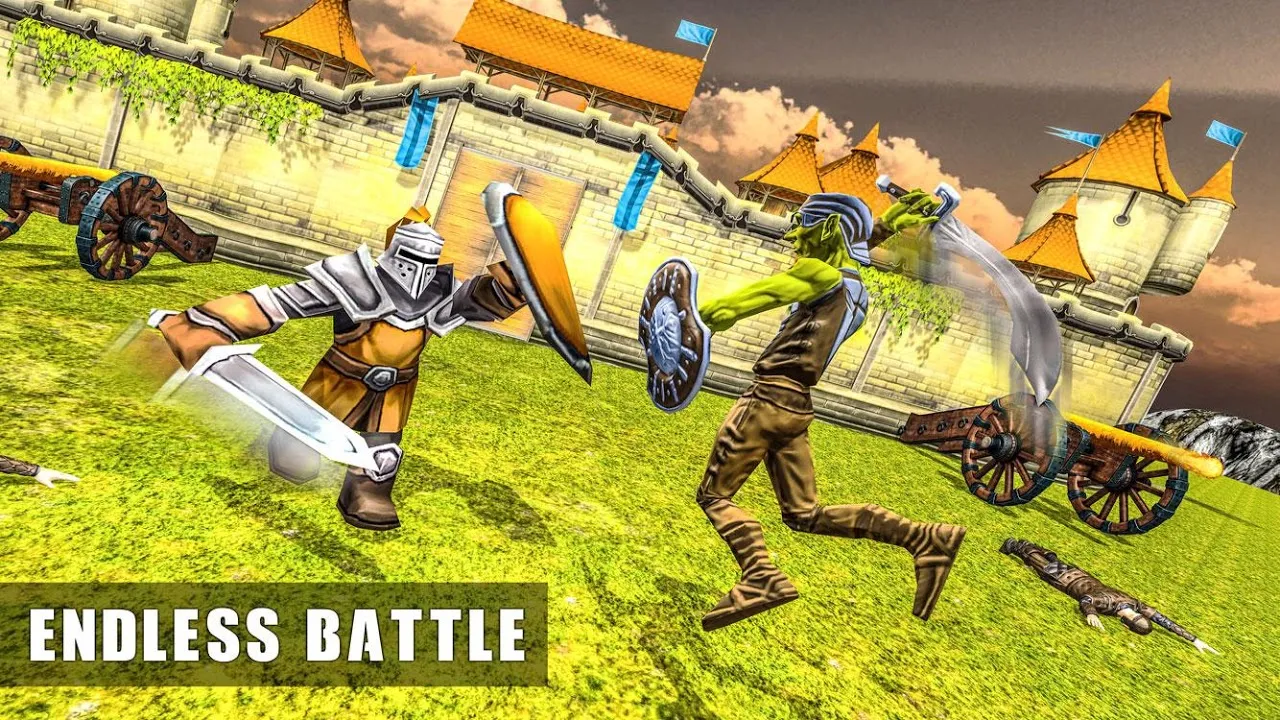 Tangkapan skrin Castle Wall Defense Hero