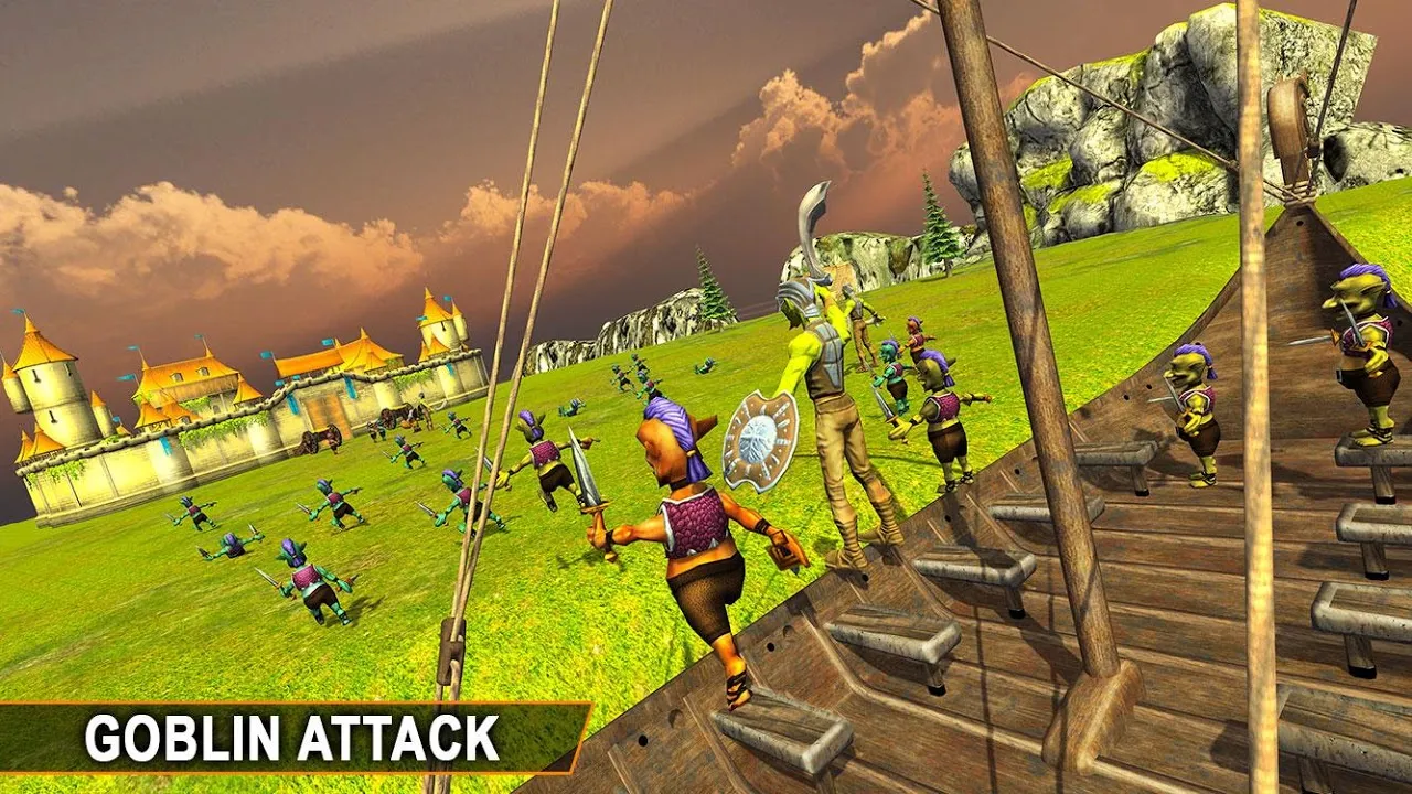 Tangkapan skrin Castle Wall Defense Hero