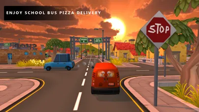 ภาพหน้าจอของ Angry Clown Fun Pizza Delivery