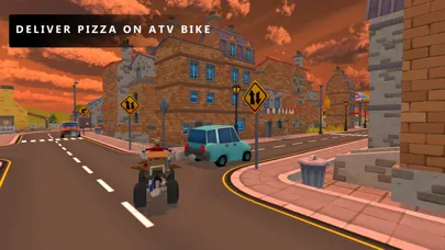 ภาพหน้าจอของ Angry Clown Fun Pizza Delivery