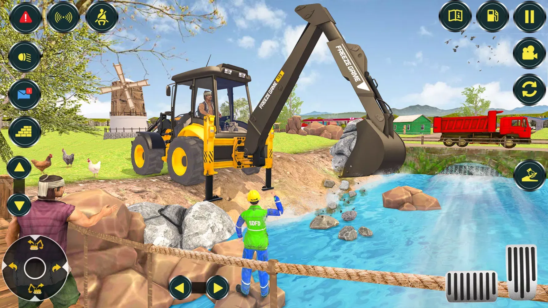 Ảnh chụp màn hình của Village Excavator