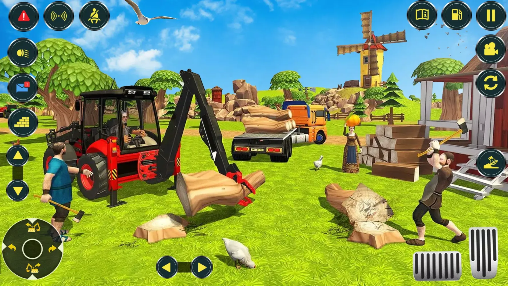 Ảnh chụp màn hình của Village Excavator