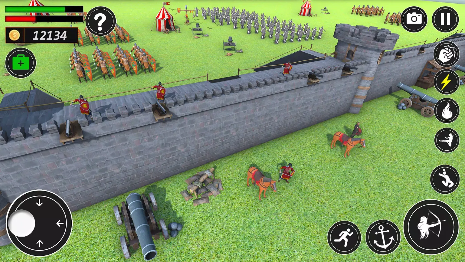 Castle Wall Defense: War Games Screenshots