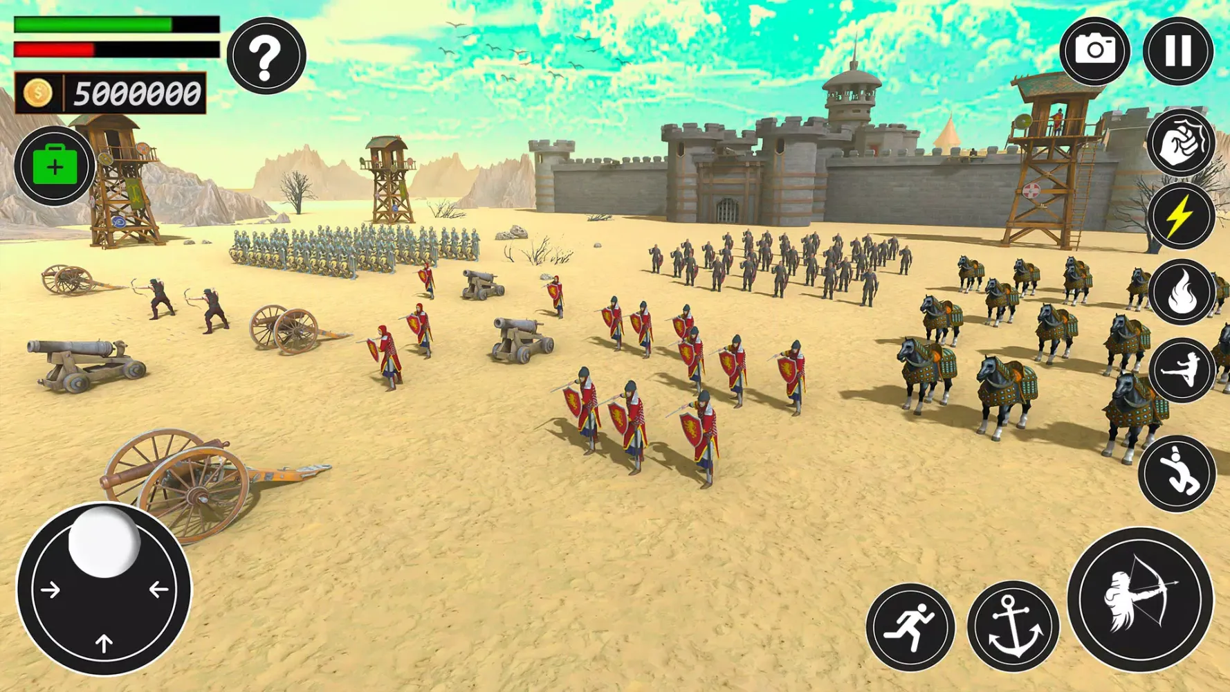 Castle Wall Defense: War Games Screenshots